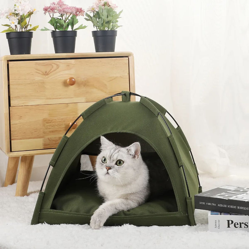 Barraca Cat CozyHaven™ - Allinone | Tudo em um só lugar.