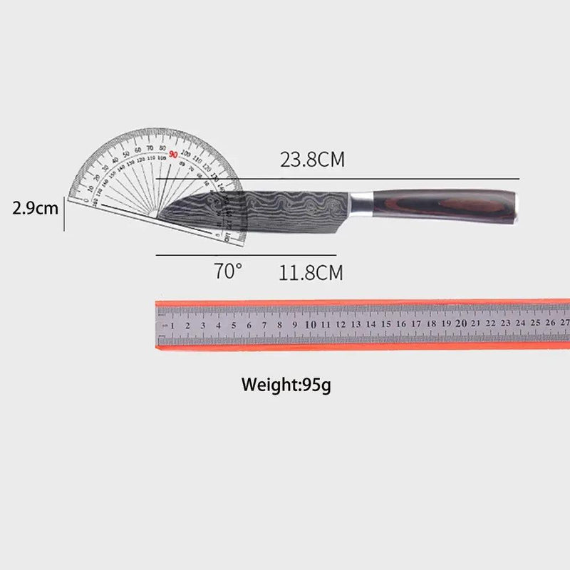 Faca CarbonChef Precision Series™ - Allinone | Tudo em um só lugar.